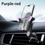 Car Vent Phone Mount, [Never Blocking Vent, Enjoy The Comfort of The A/C] Hands-Free Universal Extension Clip Air Phone Holder CM World