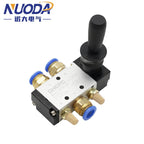 4H210-08 5/2 Way Pneumatic Air Hand Lever Operated Valve Manual Control 2 Position 3 5Port Push-Pull 3H210-08