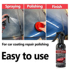 Graphene nano-ceramic car coating kit, universal professional car beauty, high gloss car paint protection, long-lasting gloss CM World