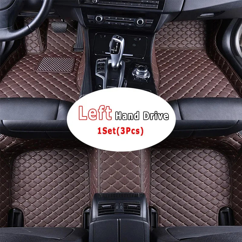 Custom Car Floor Mats For Mitsubishi Outlander 2025 2024 2023 (5 Seats) Carpets Auto Interiors Vehicles Accessories Foot Rugs