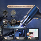 Lenovo 1290000Pa Car Vacuum Cleaner 2 -in-1 Portable Wireless Car Vacuum Cleaner Handheld Home Car Dual Use Vacuum Cleaners Car Mobile World