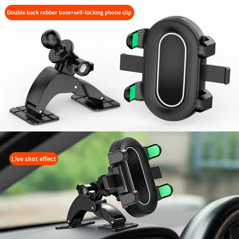 17mm - Universal Ball - Head Car Dash Dual Self Adhesive Base 360 Degree Rotation Phone Holder Cellphone Support Bracket Acce... CM World