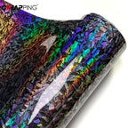 145cmx200cm Universal Car Wrapping Sticker Rainbow Door Stickers for Car Body Films Roof Laser Carbon Fiber Exterior Styling Car Mobile World