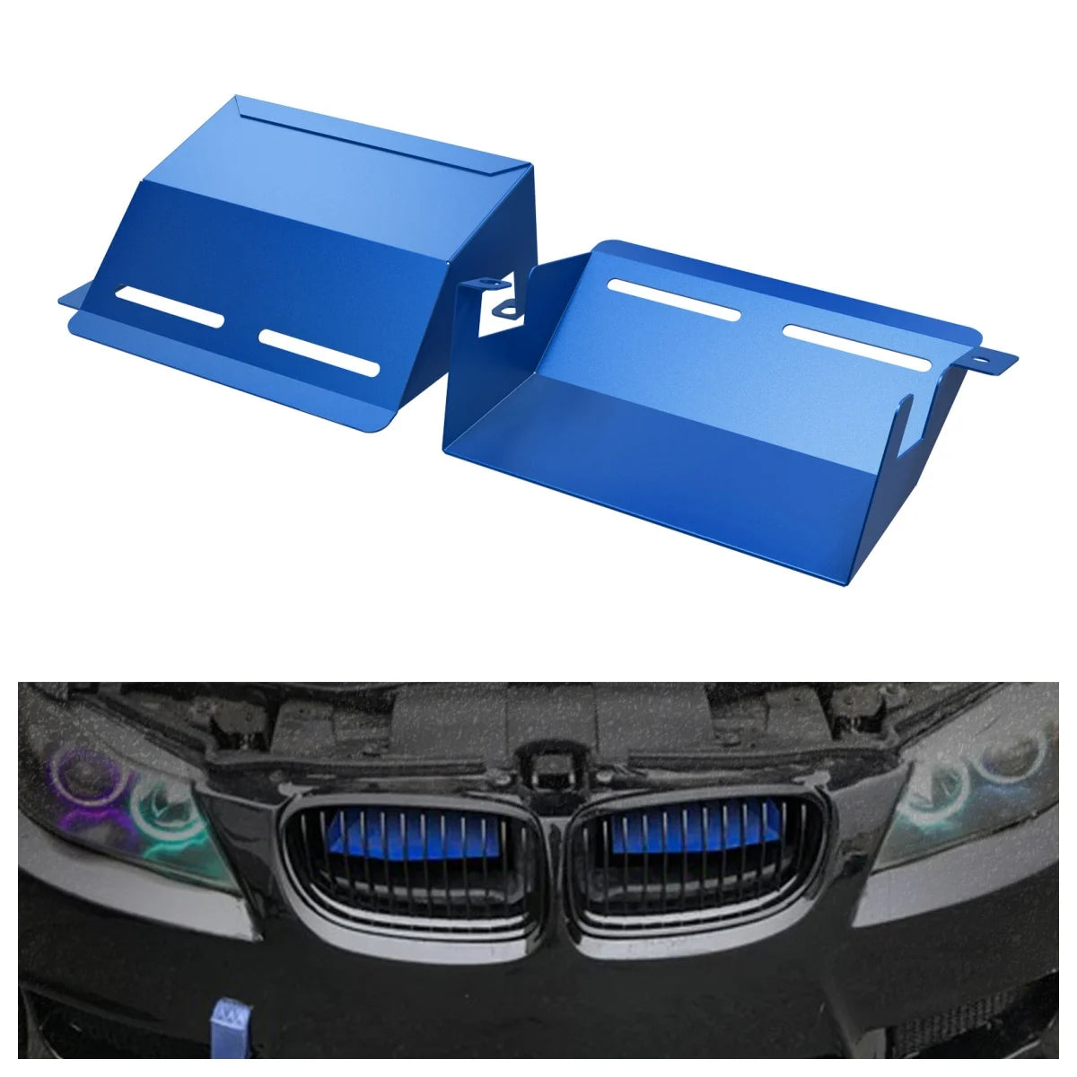 Aluminum Air Intake Scoops for BMW E90 E92 E93 323i 325i 328i 330i 335i 335d for BMW N54 N55 Engine 2007-2012 CM World