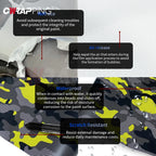 Off-Road Supplies Car Body Films Jeep Camouflage Film Camo Car Wrap Yellow Waterproof Paint Vehicle Decoration Automotive Vinyl Car Mobile World