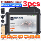 3pcs THINKCAR THINKSCAN 689BT/MUCAR 892BT OBD2 Diagnostic Tool Support DOIP CAN FD Lifetime Free Update Car Mobile World