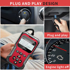 Car OBD2 Scanner Diagnostic Tool Code Reader Engine Fault Code Reader Scanner Can Diagnose All OBD II Protocol Cars Since 1996