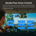 1440P KAWA Car DVR D6 Dash Cam 2K Video Recorder WiFi/App/Voice Control Dash Camera WDR G sensor Night Vision Hidden Dashcam Car Mobile World