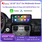 Linux Car Multimedia Touch Screen for Mercedes Benz G Class W463 2013-2018 Android Auto Wireless CarPlay Airplay Mirroring Radio