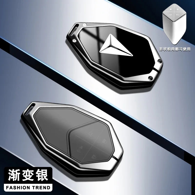 For Changan Deepal S07 S7 2024 2025 Car Smart Remote Key Case Cover Zinc Alloy Keychain Protector Holder Shell Car Accessories CM World