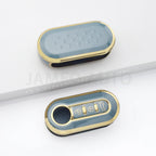For Fiat Ducato 500 500L Panda Grande Punto Lancia Musa Accessories Keychain Holder Shell Car Remote Key Case Cover Protector