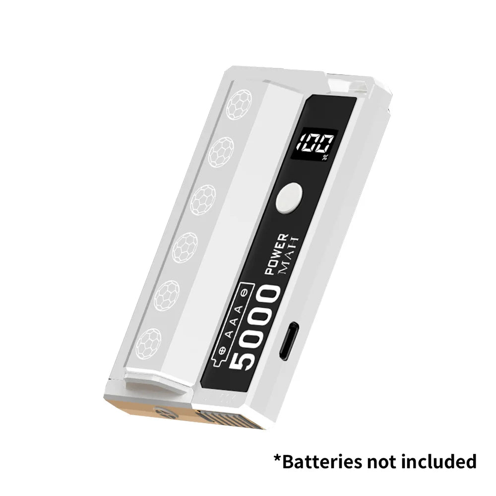 Portable Detachable Power Bank Case Fast Charging 22.5W Replaceable External 21700 Battery(Not Included) For iPhone 16 15 14