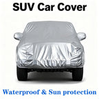 Universal SUV Full Car Covers Outdoor Waterproof Sunshade Rain Snow Dust Resistant UV Protection Cover for SUV Sedan Hatchback Car Mobile World