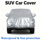 Universal SUV Full Car Covers Outdoor Waterproof Sunshade Rain Snow Dust Resistant UV Protection Cover for SUV Sedan Hatchback