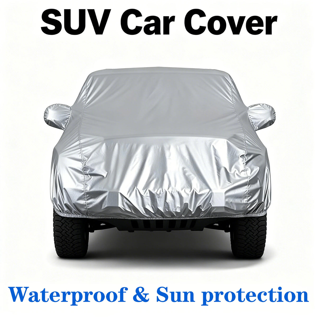 Universal SUV Full Car Covers Outdoor Waterproof Sunshade Rain Snow Dust Resistant UV Protection Cover for SUV Sedan Hatchback