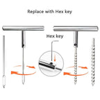Universal Tubeless Tyre Repair Kit Studding Puncture Plug for Car Motorcycle Bike Auto Accessories