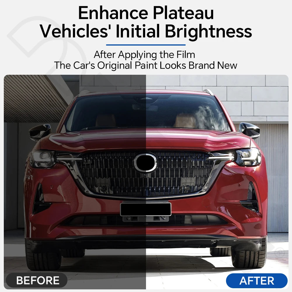 9mil TPU For Mazda CX80 2025-UP Car Paint Protection Film Body Sticker Anti-scratch Protective Transparent PPF Car Accessories Car Mobile World