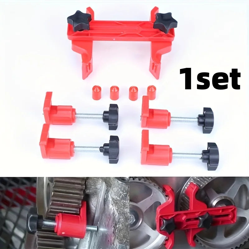 1 Set of Camshaft Locking Tools, Universal Camshaft Locking Tool for Car Engine Repair, Double-Headed Bearing Tool Set, Anti-Slip Camshaft Locking Tool, Universal Timing Tool CM World