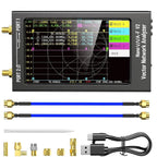NanoVNA-F V2 Vector Network Analyzer 50KHz-3GHz Antenna Analyzer Ham Radio HF VHF UHF 4.3inch screen 5000mAh Battery Measuring CM World