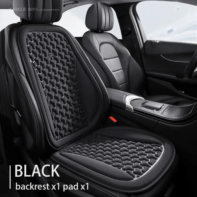 Karcle Car Seat Cover For Car Seats 3D Breathable Car Seat Protector Universal Auto Seat Cushion Convex Sweatproof Chair Mat Car Mobile World