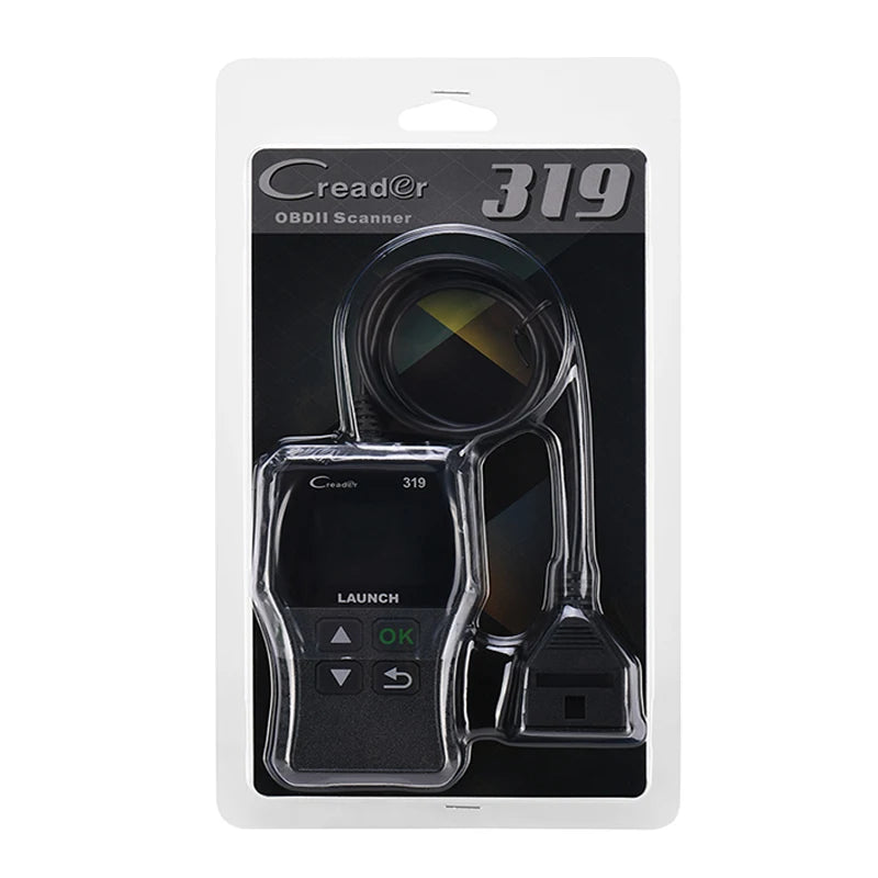 Launch X431 Creader 319 CR319 Auto Code Reader OBD2 Scanner Full OBDII EOBD Automotive Tools Obd2 Diagnostic Tool Professional Car Mobile World