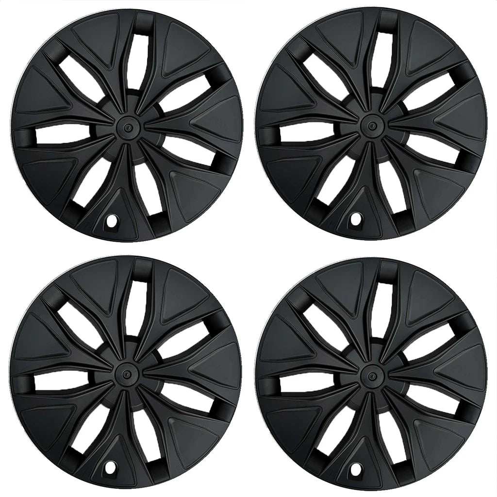 4PCS for Model YL 2026-Present 19 Inch Style Hubcap Replacement Wheel Cap Accessories for Tesla Full Edge Wrapping