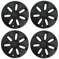 4PCS for Model YL 2026-Present 19 Inch Style Hubcap Replacement Wheel Cap Accessories for Tesla Full Edge Wrapping