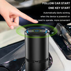 12M Negative Ion Generator USB Car Air Purifier Filterless Aluminum Alloy Body Auto Start Dust & Sterilization Home Air Cleaner Car Mobile World