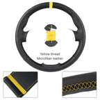 OEM Style For Suzuki Grand Vitara 2007 2008 2009 2010 2011 - 2013 Microfiber Leather Car Steering Wheel Cover Auto Accessories CM World