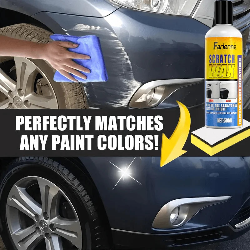 Universal Car Scratch Repair Kit - Polishing & Waxing Paste for All Paint Colors, Designed for Vehicle Surface Restoration CM World