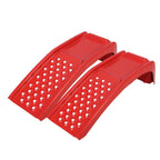 2 Pack 8000 Lbs Capacity Steel Car Ramps Heavy Duty Truck Ramps For Car Repair & Vehicle Maintenance Garage Vehicle Lift Ramps CM World