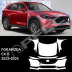 For Mazda CX-5 2022-2025 Premium Full Car Precut Paint Protection Film Anti-Scratch UV Protection Invisible Car Wrap Film Car Mobile World
