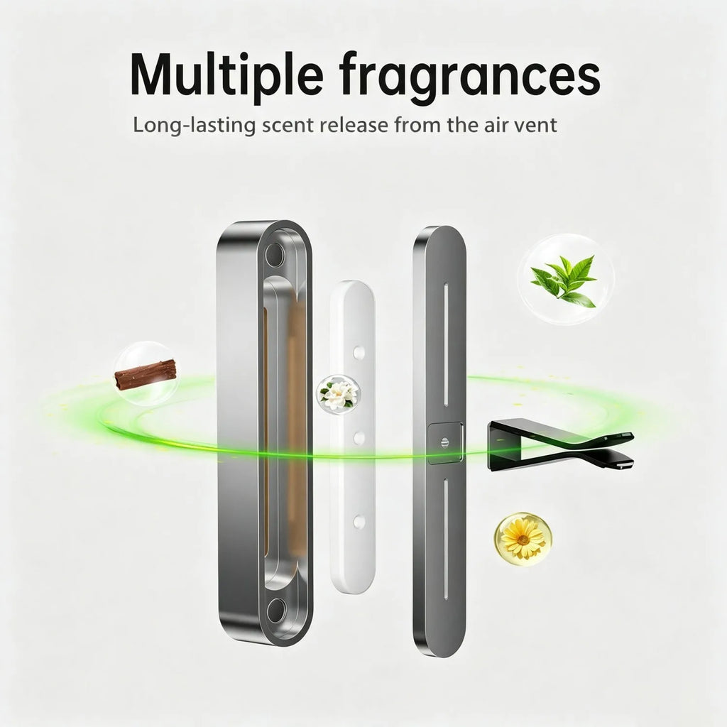 Luxury Car Air Freshener Long Lasting Fragrances Auto Air Outlet Perfume Freshener Car Aroma Diffuser Vent Clip