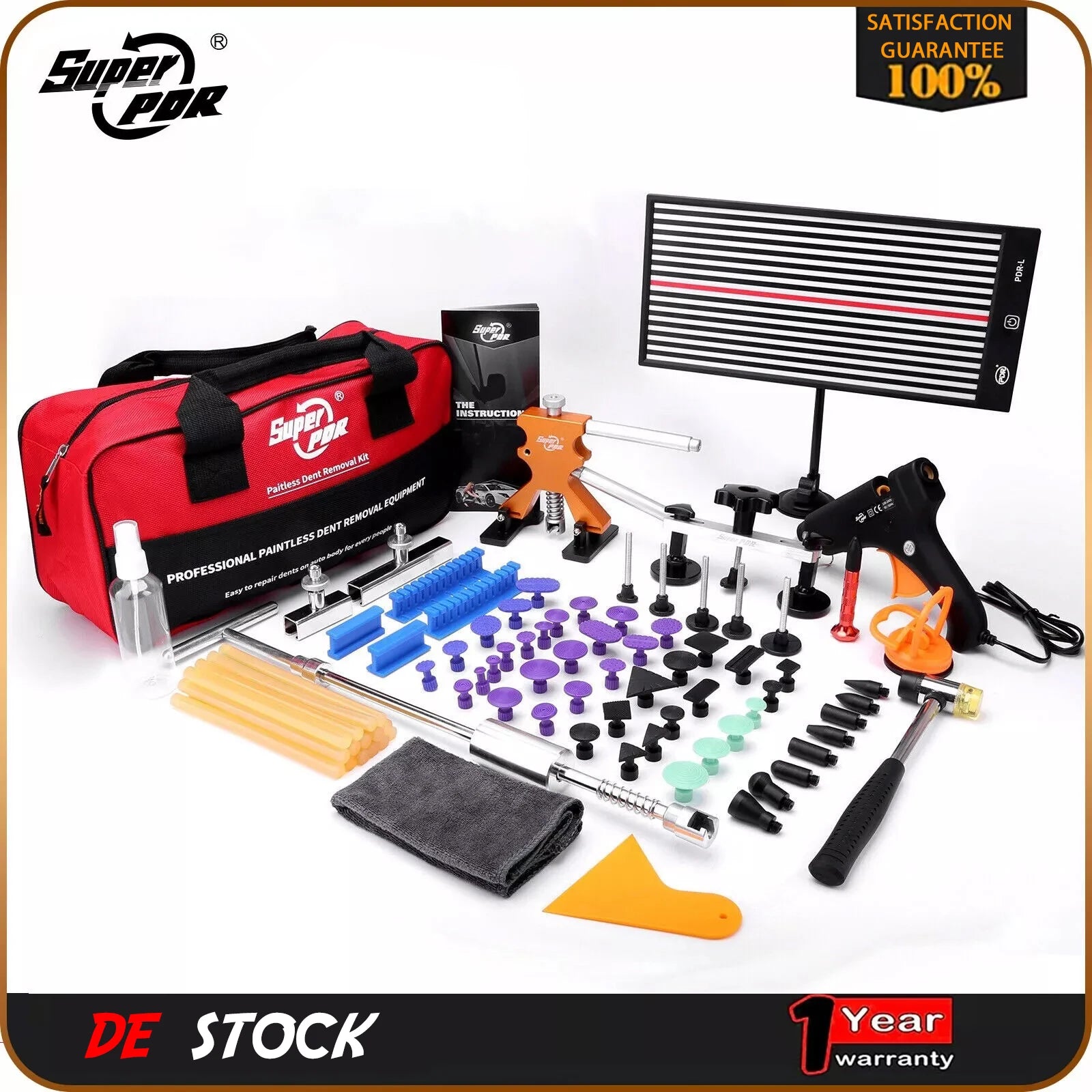 PDR Dent Removal Tool Car Dent Repair Kit Dent Lifter Dent Removal Tool Car Dent Removal Kit Car Dent Removal Tool CM World