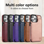 Wallet RFID Blocking Layer Protect Anti-Theft Magnetic Leather Case For iPhone 16e 16 Pro Max 15 Plus 14 13 12 11 SE2 XS XR 8 7