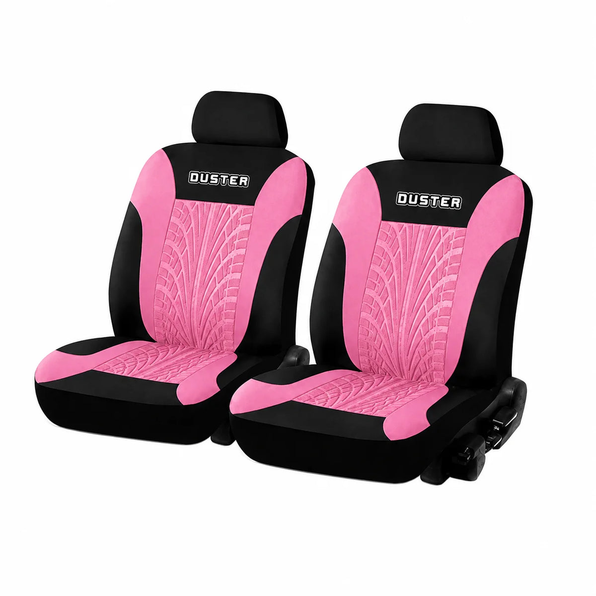Universal Car Seat Covers Full Set Fit Front Rear Auto Seat Protector Tire Track Pattern for Cars SUV