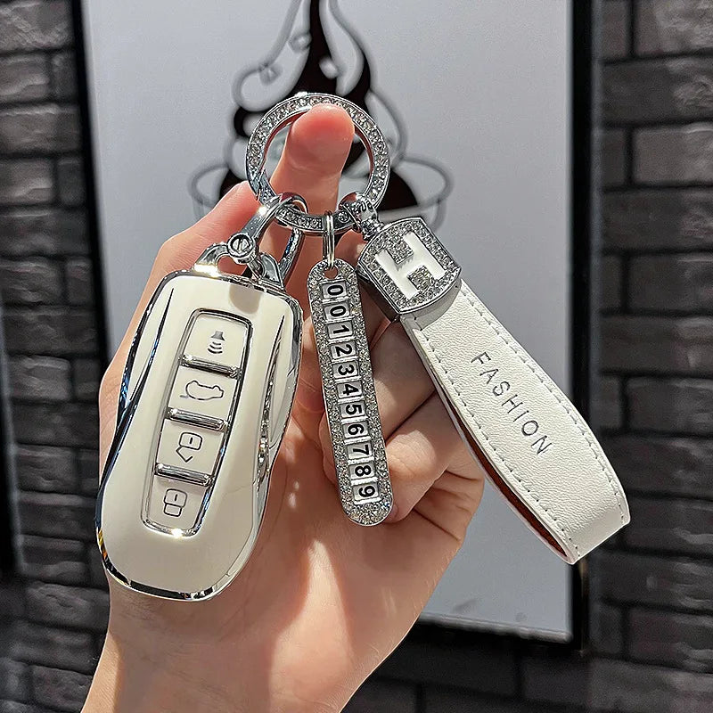 TPU Car Remote Key Case Cover Protect Shell Fob For Ford EQUATOR JMC Plus 5 6 7 Sport EcoBoost Smart Accessories