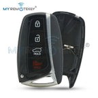 REMTEKEY Smart Key case 4 button for Hyundai Santa Fe 2015-2018 FCC SY5DMFNA04 PN 95440-4Z200 CM World