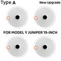 4PCS HubCap 19 Inch Wheel Caps Automobile Performance Replacement Hub Cap Full Rim Cover Accessories For Tesla Model Y Juniper CM World