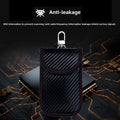Faraday Bag for Key Fob Cage Protector Car RFID Signal Blocking Key Fob Protector Anti-Theft Pouch Double-Layers of Carbon Fiber CM World