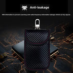 Faraday Bag for Key Fob Cage Protector Car RFID Signal Blocking Key Fob Protector Anti-Theft Pouch Double-Layers of Carbon Fiber CM World
