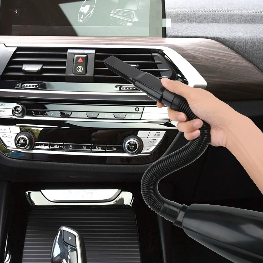Portable Car Vacuum Cleaner High Suction Dry and Wet Dual-use  Vacuum Powerful Mini Vacuum Cleaner Suitable for Car Interiors CM World