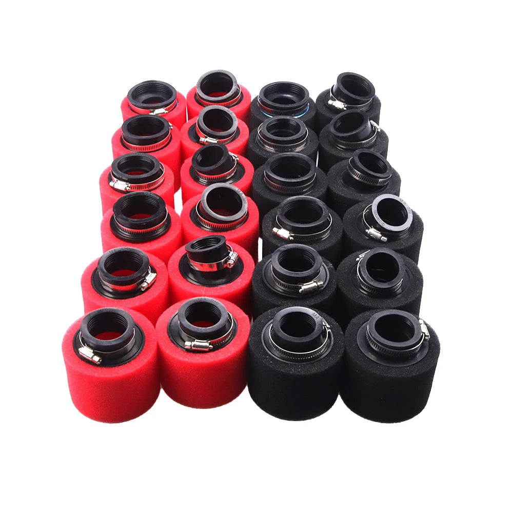 Motorcycle Gas Fuel Filter Universal High Flow Air Filter Sponge Cleaner for 110cc 125cc 150cc 250cc Pitbike Moped Dirt Scooter CM World