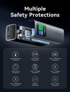 Vention 140W Power Bank 27000mAh PD3.1 Fast Charging for iPhone 17 16 Samsung S25 S24 Portable Powerbank for Laptops Macbook Pro Car Mobile World