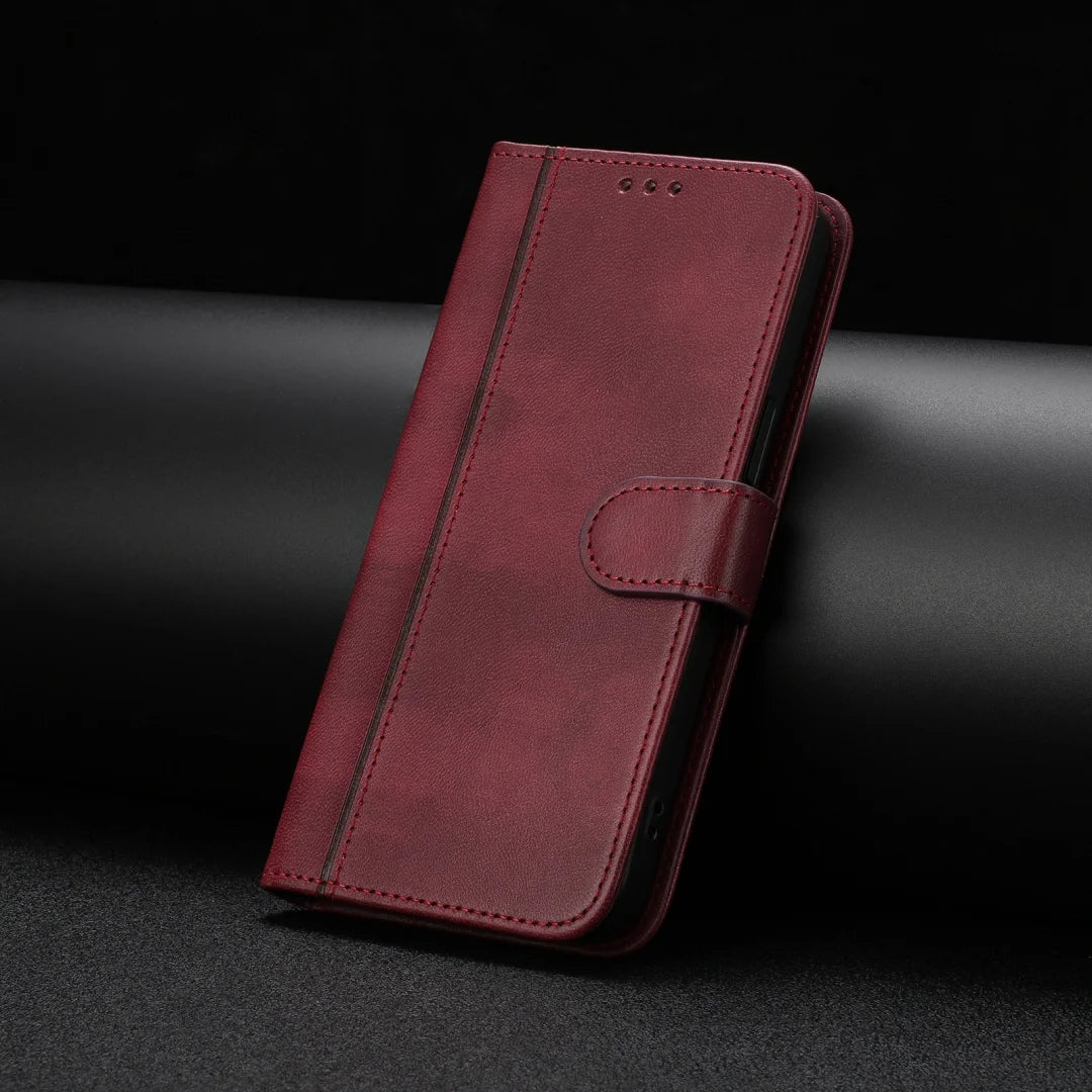 Leather Magnetic Flip Wallet Case For Redmi Note 15 Pro Plus 15 Pro 15 14 Pro Plus 14 Pro 14s 14 Phone Book Case Cover Car Mobile World