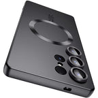 Soft Shockproof Magnetic Case For Magsafe Samsung Galaxy S26 Ultra S25 S24 S22 S21 Plus S20 FE Edge With Lens Protector Cover