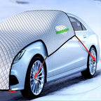 Enlarge Car Snow Cover Winter Windshield Snow Shield Windproof Waterproof Car Window Ice Cover Universal for Suv Sedan