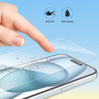 Clear Glass Film For iPhone 17 16 15 Pro Max Screen Protector For iPhone 11 12 13 14 15 Pro Tempered Glass iPhone13 Mini 16 Plus Car Mobile World