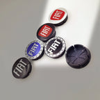 4pcs 48.5/50mm FIAT Car Wheel Center Caps Emblem Badge Wheel Center Hub Caps Badge Rim Cover Emblem