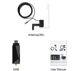 DAB/DAB+ Antenna With USB Adapter Universal Android Car Radio GPS Stereo Receiver DAB DAB+ Signal Head Unit Player CM World